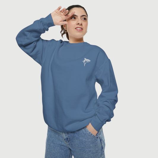 Crest Unisex Garment-Dyed Sweatshirt